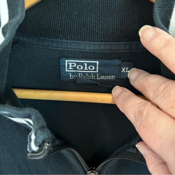 Polo Ralph Lauren Vintage Zip Front Sweatshirt Jacket. Size XL. - Picture 2 of 11
